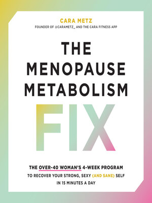 cover image of The Menopause Metabolism Fix